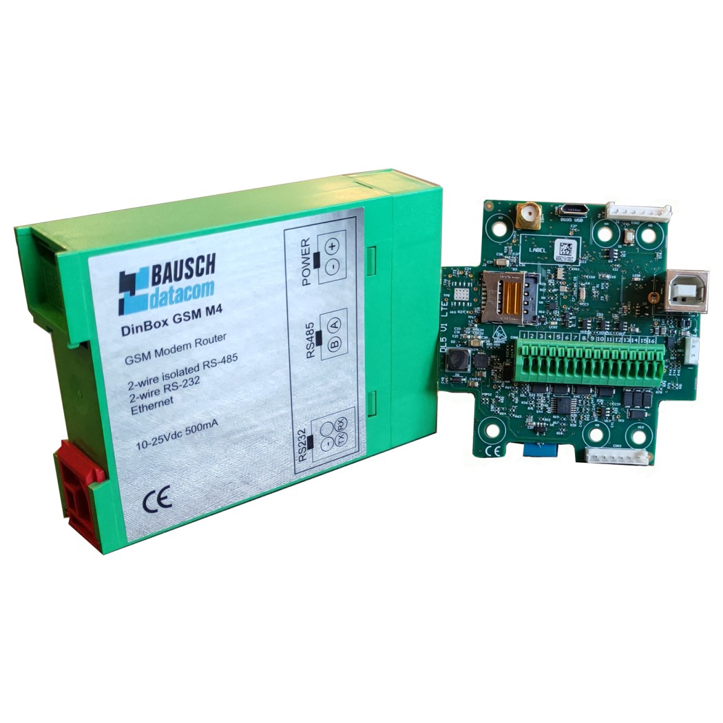 New products: Data logger DL5  & RTU DinBox GSM M4!